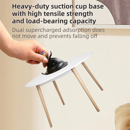 Interactive Self-Play Cat Wand with Suction Base - Automatic Bouncing Teaser Including Bell & 3 Bird Attachments(Green).