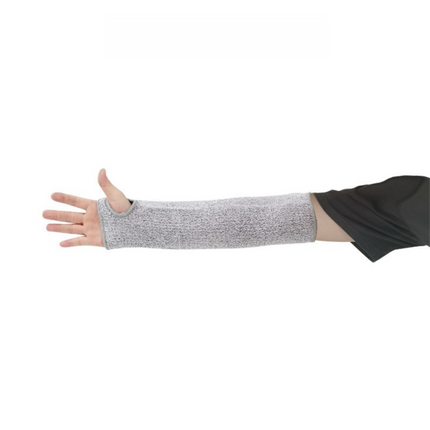 One-Pair 5 Level Cut-Resistant Arm Protection Sleeves(40CM) - Anti-Slash & Anti-Puncture Heavy Duty Safety Guard for Butchering & Construction.