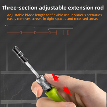 32-in-1 Precision Screwdriver Tool Set - Compact Magnetic Tool Kit for Professional Electronics & Cars Repair.