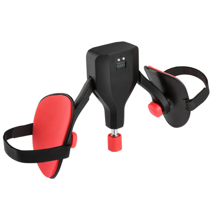 Black 35KG High-Resistance Kegel Trainer With Smart Counter & Leg Straps - Unisex Muscle & Thigh Slimming Equipment.