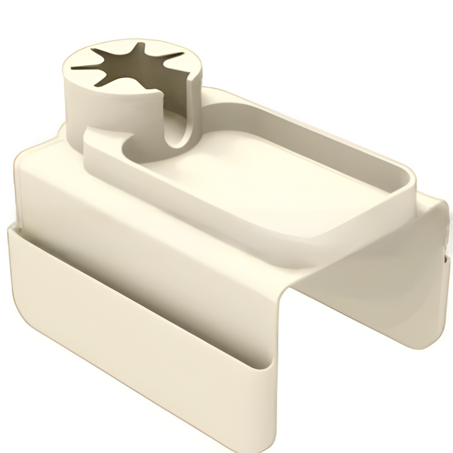 Beige Waterproof Silicone Couch Armrest Cup Holder Tray - Non-Slip & Anti-Spill, Multi-Slot Organizer for Drinks Bottle, Remote, Ipad & snacks.