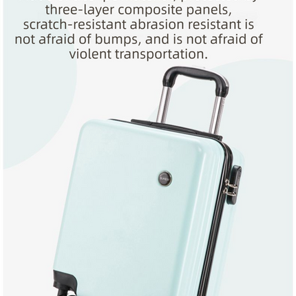 Black 16 Inch Lightweight Carry-on Luggage for heights under 1.6m - Underseat & Overhead Cabin Hardside Suitcase.
