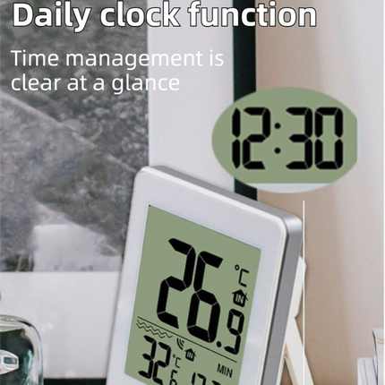 Wireless Pool Thermometer with Indoor Receiver(60M Range) - IPX7 Remote Floating Water Temperature Sensor for Pools, Spas & Hot Tubs.