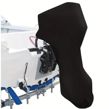 Heavy-Duty Full Marine Engine Coverage for 100-150HP - Waterproof & UV Resistant All-Weather Boat Engine Protector.