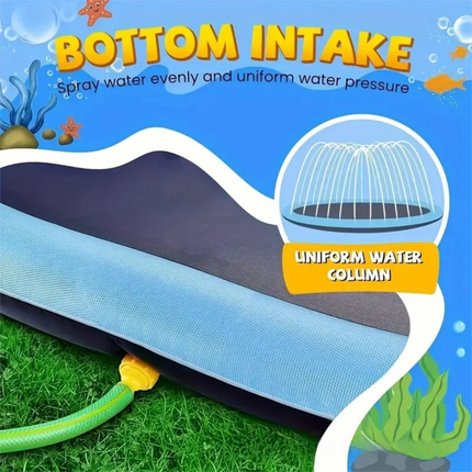 Portable Outdoor 60CM Cooling Pad for Pets & Kids - Summer Cooling Fountain for Backyard & Garden.