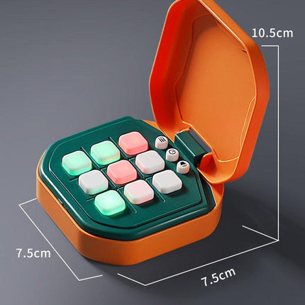 2 Pack Pink AI Tic-Tac-Toe Handheld Game Electronic Logic Training Machine with 9 Game Modes and Light-up Buttons for Kids Age 3+ Australian Home Travel.