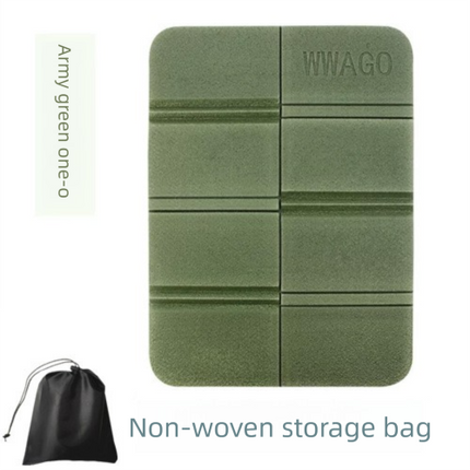5 Pack army green Portable Folding Foam Seat Pads Waterproof Damp Proof Mats for Park Camping Beach Hiking Australian Outdoor Activities.