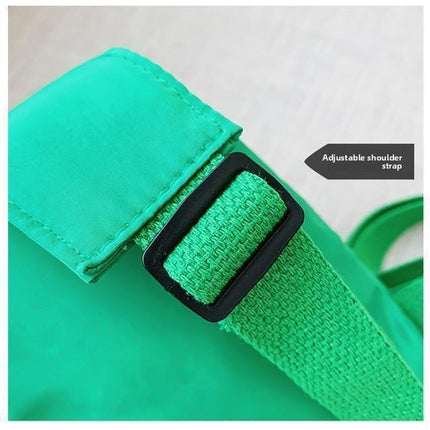 Red Kids Cartoon Dinosaur Chest Bag Cute Lightweight Nylon Crossbody Shoulder Pack for Toddlers Outings and Travel New Arrival Gift.