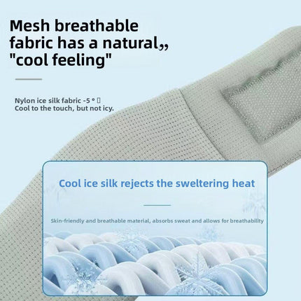 360° Neck Support Collar with Cooling Mesh Fabric – Posture Corrector for Forward Head & Neck Pain Relief, Includes Washable Cover (Free Replacement Cover Included).