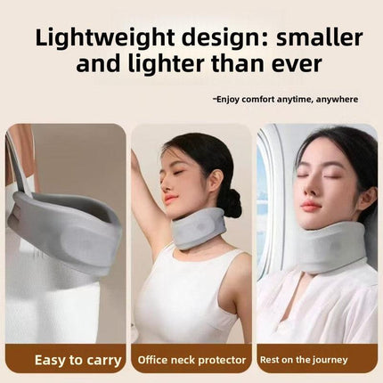 360° Neck Support Collar with Cooling Mesh Fabric – Posture Corrector for Forward Head & Neck Pain Relief, Includes Washable Cover (Free Replacement Cover Included).
