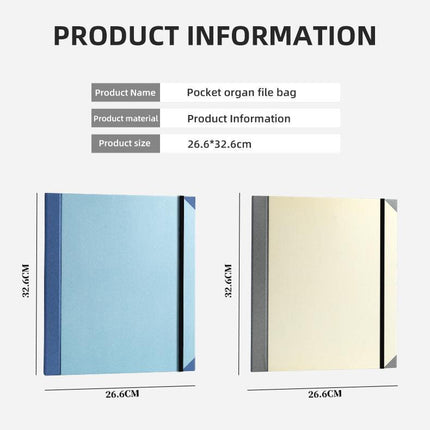 Pink Important Document Organizer Folder with 10 Manila Envelopes and Acid-Free Paper for Home Office Estate Planning and Aussie Travel.