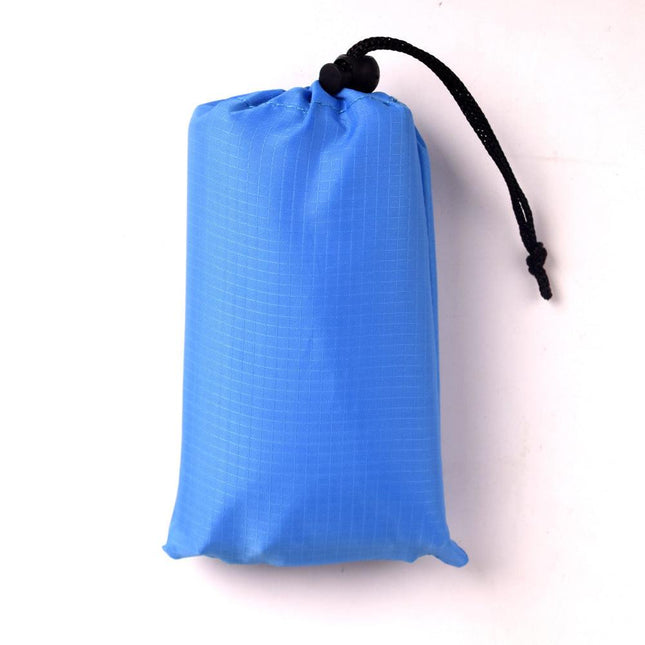 Blue Extra Large Waterproof Beach Mat 1.8x2m Sand-free Portable Picnic Blanket 260g Lightweight for Australia Outdoor Camping.