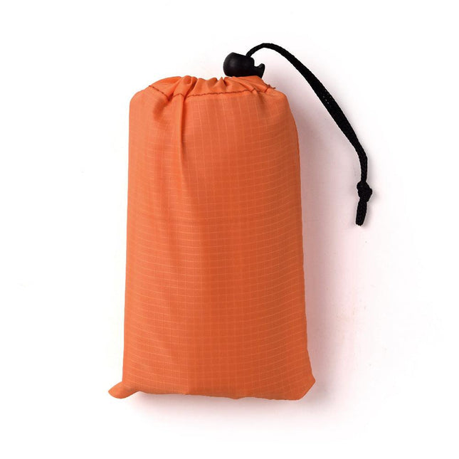 Orange Extra Large Waterproof Beach Mat 1.8x2m Sand-free Portable Picnic Blanket 260g Lightweight for Australia Outdoor Camping.