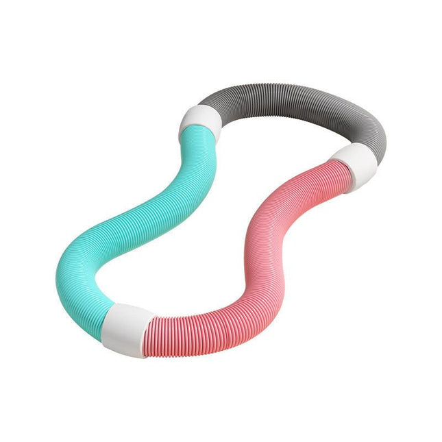 Flexible Hula Hoop with PVC Spring Design for Core Strength and Waist Toning Ideal for Home Fitness and Postpartum Recovery Local Standard Fit.