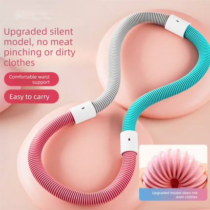 Flexible Hula Hoop with PVC Spring Design for Core Strength and Waist Toning Ideal for Home Fitness and Postpartum Recovery Local Standard Fit.
