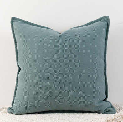 London fog Nordic Herringbone Chenille Pillowcases 2 Pack 45x45cm for Sofa and Bed Soft Decorative Cushion Covers No Inserts Included Local Standard Fit Home Styling.