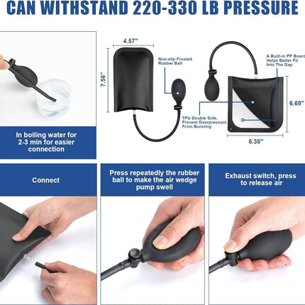Comprehensive Car Dent Repair and Interior Removal Tool Set with High-Pressure Air Wedge Pumps for Professional Maintenance Efficient Repair Solution for Local Mechanics(L1).