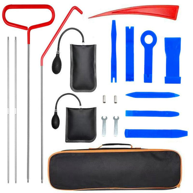 Comprehensive Car Dent Repair and Interior Removal Tool Set with High-Pressure Air Wedge Pumps for Professional Maintenance Efficient Repair Solution for Local Mechanics(L2).