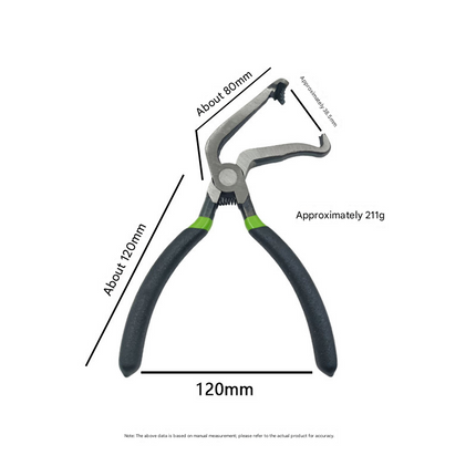 Red 3 Piece Automotive Wire Connector Removal Tool Set with Straight Bent and Dual End Pliers for Electrical Harness Disassembly.