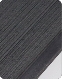 EVA Faux Teak Boat Flooring Border Trim Self Adhesive Marine Decking Strip Non Slip Foam Sheet for Yacht Caravan RV (Dark Grey & Black, 240cm x 5.7cm).