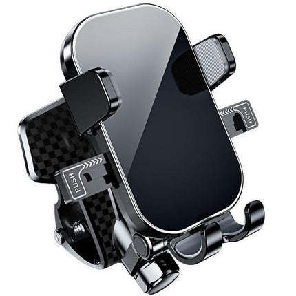 Universal Dashboard Car Phone Holder 360° Rotating Clip Mount HUD Design Anti-Slip Cradle for 4-7.2 Inch Smartphones GPS Navigation.
