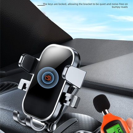 Universal Dashboard Car Phone Holder 360° Rotating Clip Mount HUD Design Anti-Slip Cradle for 4-7.2 Inch Smartphones GPS Navigation.