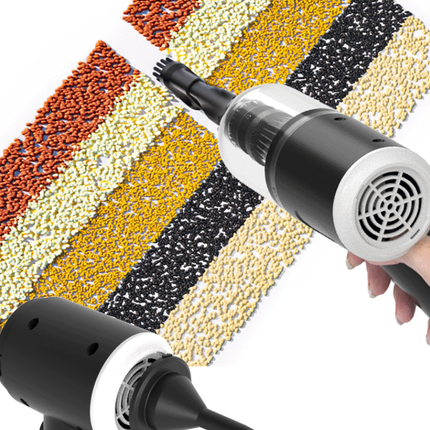 Black 3-in-1 Portable Cordless Mini Vacuum Cleaner Handheld Air Duster & Blower USB Rechargeable Kit for Car Interior Home Office Keyboard Pet Hair.
