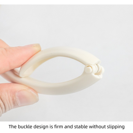 2 PCS Portable Purse Bag Hook Hanger Table Edge Holder Cherry Blossom Pink Foldable Non-Slip Clip for School Desk Office & Cafe.
