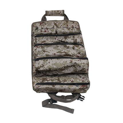 Heavy Duty Tool Roll Up Bag Organiser Multi-Pocket Canvas Carry Pouch for Electrician DIY Mechanic & 4WD Camping Camouflage Colour.