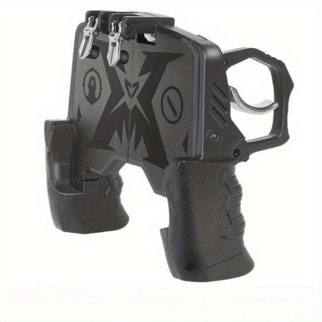 K21 Mobile Game Controller Gamepad L1 R1 Trigger Fire Buttons Ergonomic Grip for PUBG COD Mobile iOS Android Phone Black.