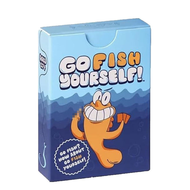 “Go FISH Yourself ”Card Game - Hilarious Adult Party Prank & Gag Gift for Game Nights.
