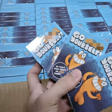 “Go FISH Yourself ”Card Game - Hilarious Adult Party Prank & Gag Gift for Game Nights.