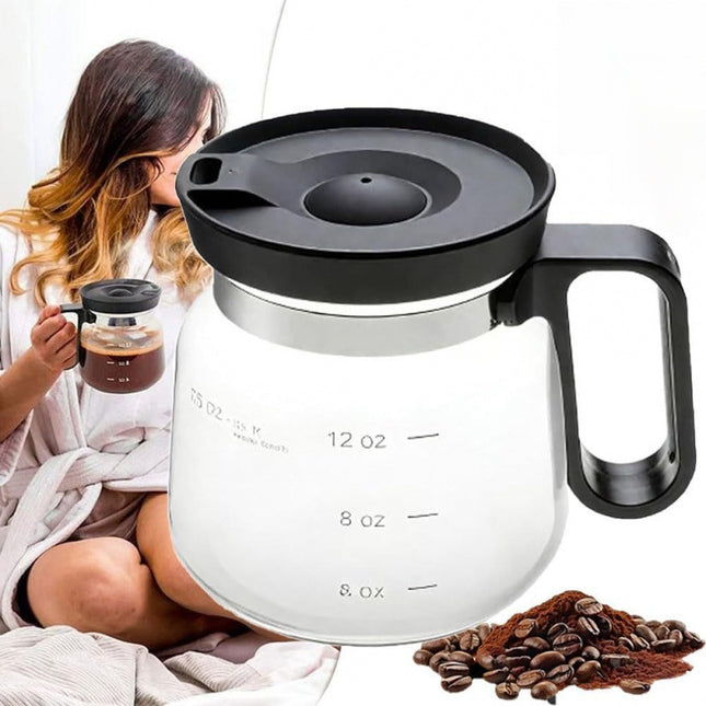 Premium 16oz Insulated Glass Coffee Mug Sleek Borosilicate Glass Cup for Lattes and Tea – 300ml Edition.