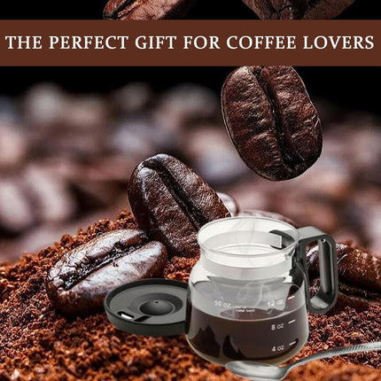 Premium 16oz Insulated Glass Coffee Mug Sleek Borosilicate Glass Cup for Lattes and Tea – 300ml Edition.