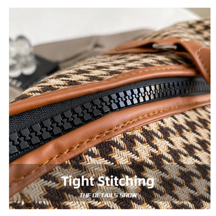 Black Large Capacity Knitted Travel Bag with Shoe-Zone - Weekend Overnight & Carry-on Gym Bag.
