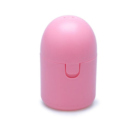 2PCS Reusable Medical Grade Silicone Menstrual Cup(XS Size) & 2PCS Matching Sterilizer Box - Microwave Safe Disinfector Case, Heat Resistant 130°C (Pink Set).