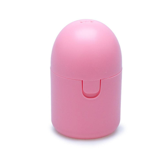 2PCS Reusable Medical Grade Silicone Menstrual Cup(XS Size) & 2PCS Matching Sterilizer Box - Microwave Safe Disinfector Case, Heat Resistant 130°C (Pink Set).