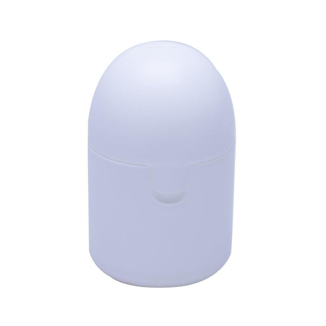 2PCS Reusable Medical Grade Silicone Menstrual Cup(XS Size) & 2PCS Matching Sterilizer Box - Microwave Safe Disinfector Case, Heat Resistant 130°C (White Set).