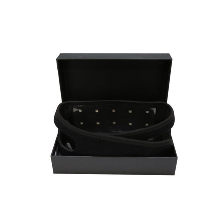 Breathable V-Line Chin Strap with 15 high-intensity Red-Light LEDs for Facial Firming & Skin Rejuvenation.