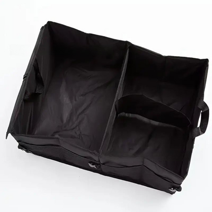 Heavy-Duty Foldable Car Trunk Organizer with Handles - Large Capacity Cargo Storage Box for Groceries & Gear (53x39x26.5 CM).
