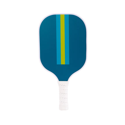 Blue Stripe Professional Fiberglass Pickleball Paddle Set with Carry Bag & 2 Paddles & 4 Balls.