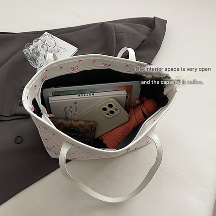 Coffee Large Capacity Daily Commuter Tote Bag Set | Versatile Shoulder Handbag with Matching Pouch | 38cm Length Casual Carryall.