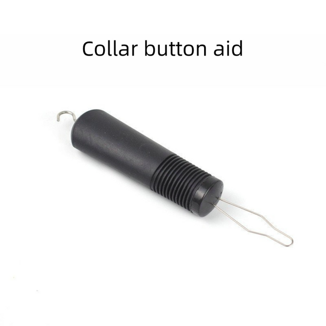 Black Dressing Aid Tool – Button & Zipper Assistant for Elderly and People with Limited Mobility.