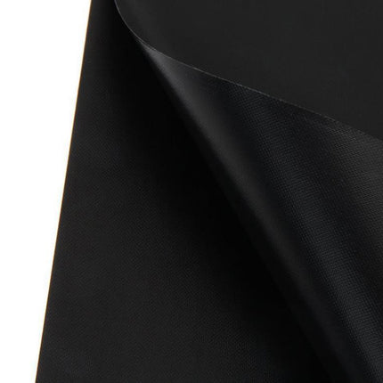 10 Pcs Black Heat-Resistant Gas Stove Mat – Non-Stick Teflon Coated Fiberglass Protector for Cooktops (270mm × 270mm).