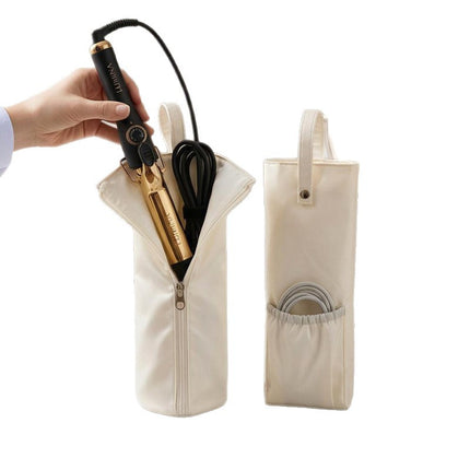 SA04 Beige Neoprene Pickleball Paddle Cover (racket not included)  - Protective Crossbody Bag with Adjustable Shoulder Strap and Fence Hook - Universal Lightweight Paddle Case for All Skill Levels.