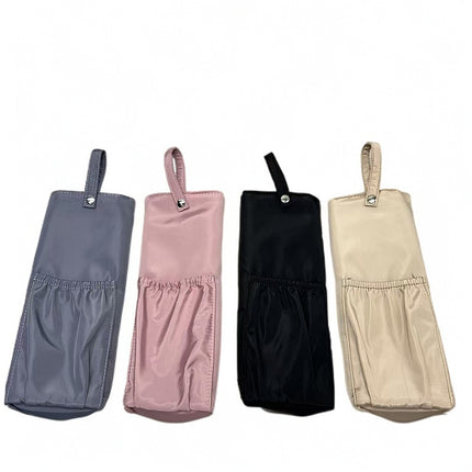 SA04 Beige Neoprene Pickleball Paddle Cover (racket not included)  - Protective Crossbody Bag with Adjustable Shoulder Strap and Fence Hook - Universal Lightweight Paddle Case for All Skill Levels.