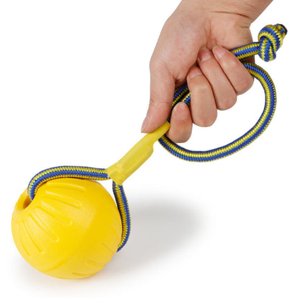 EVA Dog Toy Set – 4-Piece Interactive Play Kit for Large Dogs with Floating Disc, Pull Ring, Chew Ball & Tug Rope.