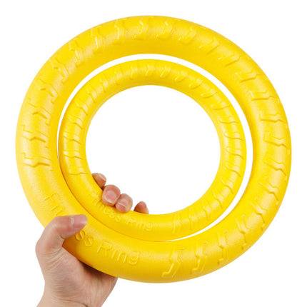 EVA Dog Toy Set – 4-Piece Interactive Play Kit for Small Dogs with Floating Disc, Pull Ring, Chew Ball & Tug Rope.