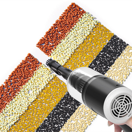 Black High-Power Cordless Handheld Vacuum Cleaner – Compact, Rechargeable, and Portable for Home, Car, and Desk Use.