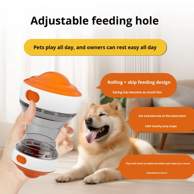 2-Pack green and blue Interactive Feeder Toy for Dogs and Cats with Slow Feeding Design, Durable ABS Material – Ideal for Mental Stimulation and Healthy Eating Habits.
